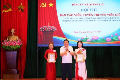 CHI BỘ TRƯỜNG MN QUỲNH LƯU THAM GIA HỘI THI ” BÁO CÁO VIÊN, TUYÊN TRUYỀN VIÊN GIỎI TUYÊN TRUYỀN NGHỊ QUYẾT ĐẠI HỘI ĐẢNG CÁC CẤP NHIỆM KỲ 2025 – 2030